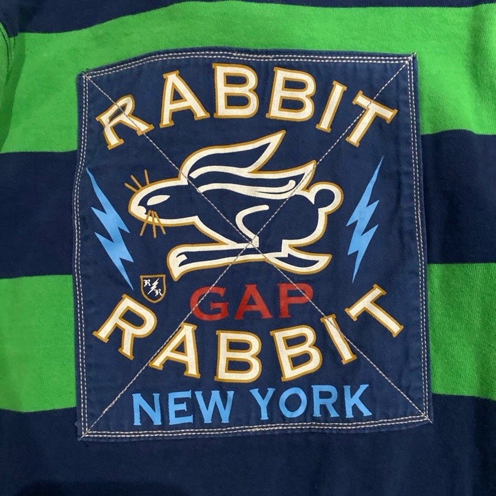 RARE!  Sarah Jessica Parker for Gap Kids Boys Rugby-Style Long-sleeved Shirt